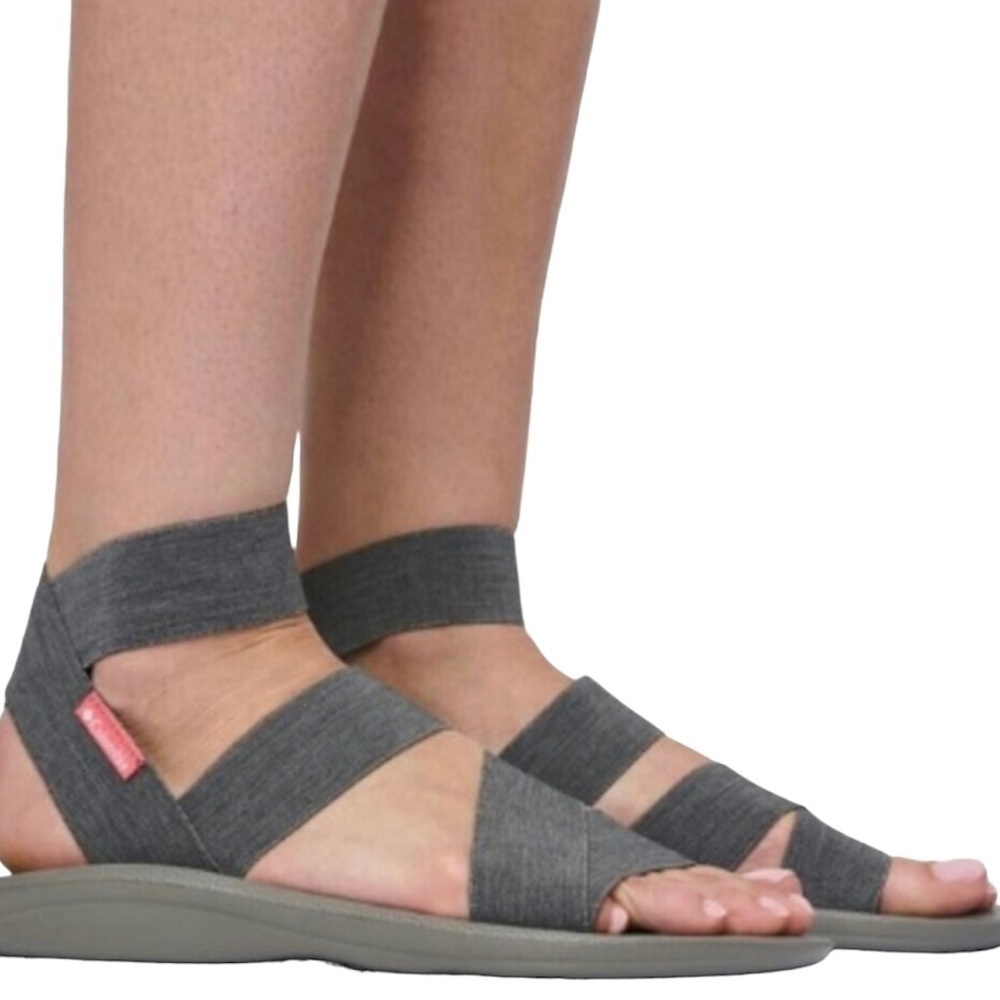 Women’s COLUMBIA Gray Barraca Strappy Sandals Shoes - Picture 2 of 5